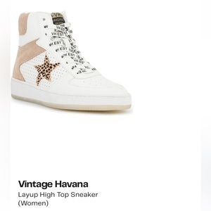 vintage havana layup high top sneaker